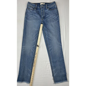 Tory Burch Pardon My French Mid Rise Relaxed Straight Leg Jeans Size 25 MSRP$295